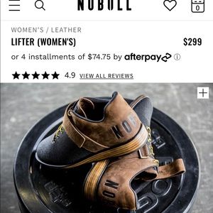 Women’s No Bull leather lifters